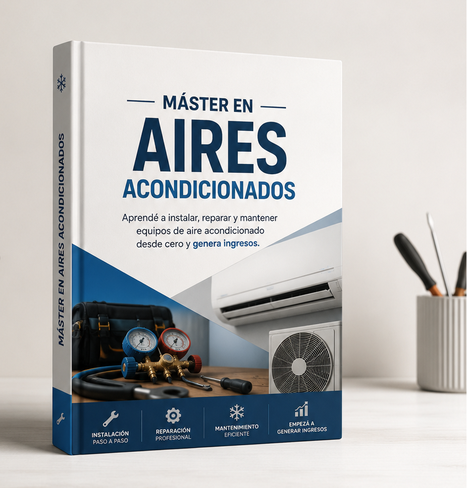 Master en AIRE ACONDICIONADO + VIDEOS+ 🎁 7 BONOS